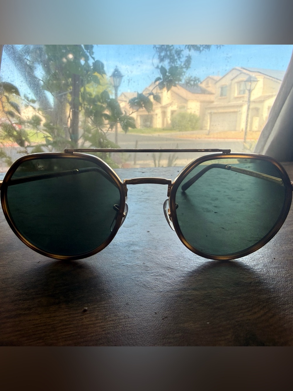 Ray Ban Men's  Lens Sunglasses with Tortoiseshell Frame